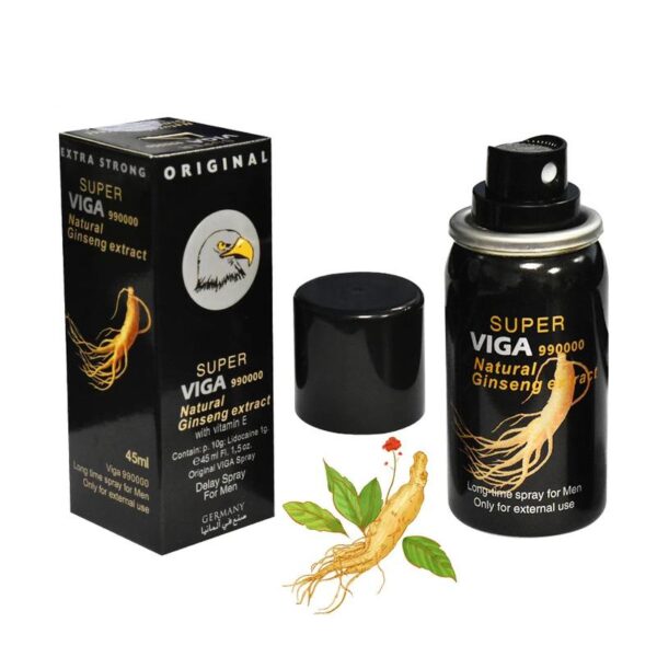 Super Viga 990000 Delay Spray with Natural Ginseng Extract