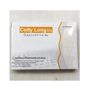 Coity Long 60mg Dapoxetine HCL Tablets